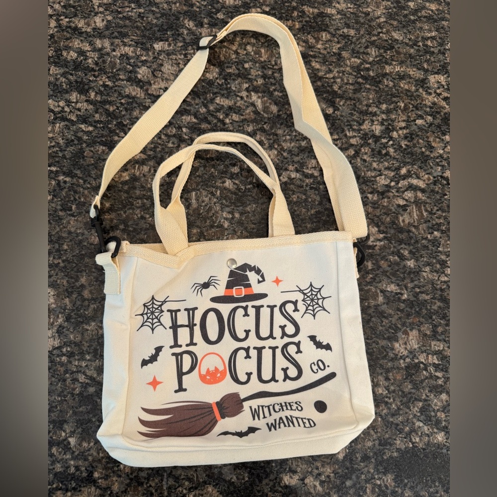 Canvas Hocus Pocus Tote New